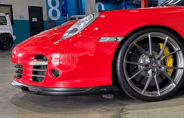 Moshammer 997TT Front Spoiler Lip Evo : Suncoast Porsche Parts